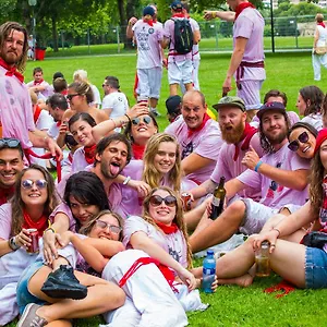 Running Of The Bulls Camping Pamplona